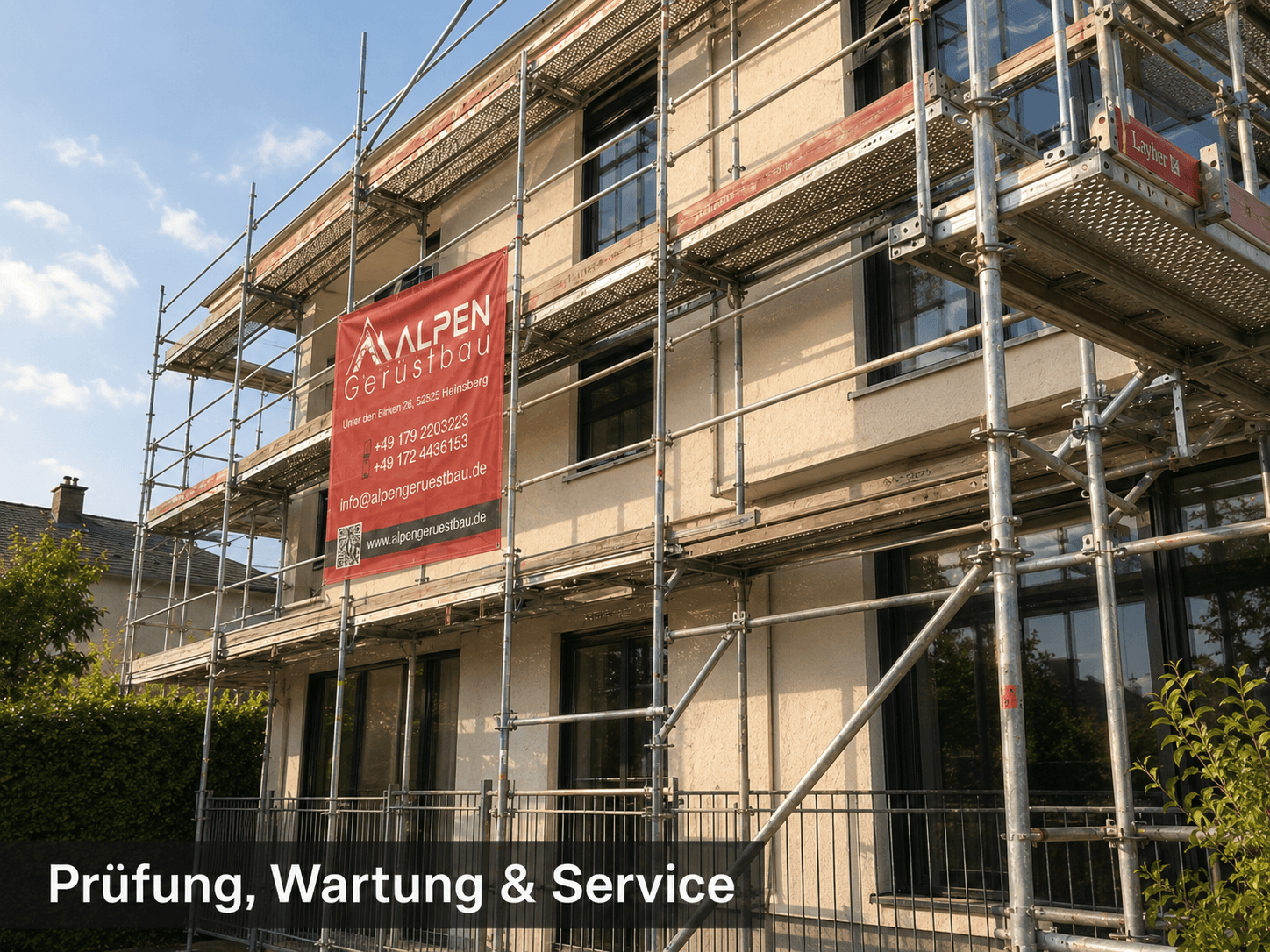 Treppenhausgerüst mieten: Planung, Einsatz und Checkliste