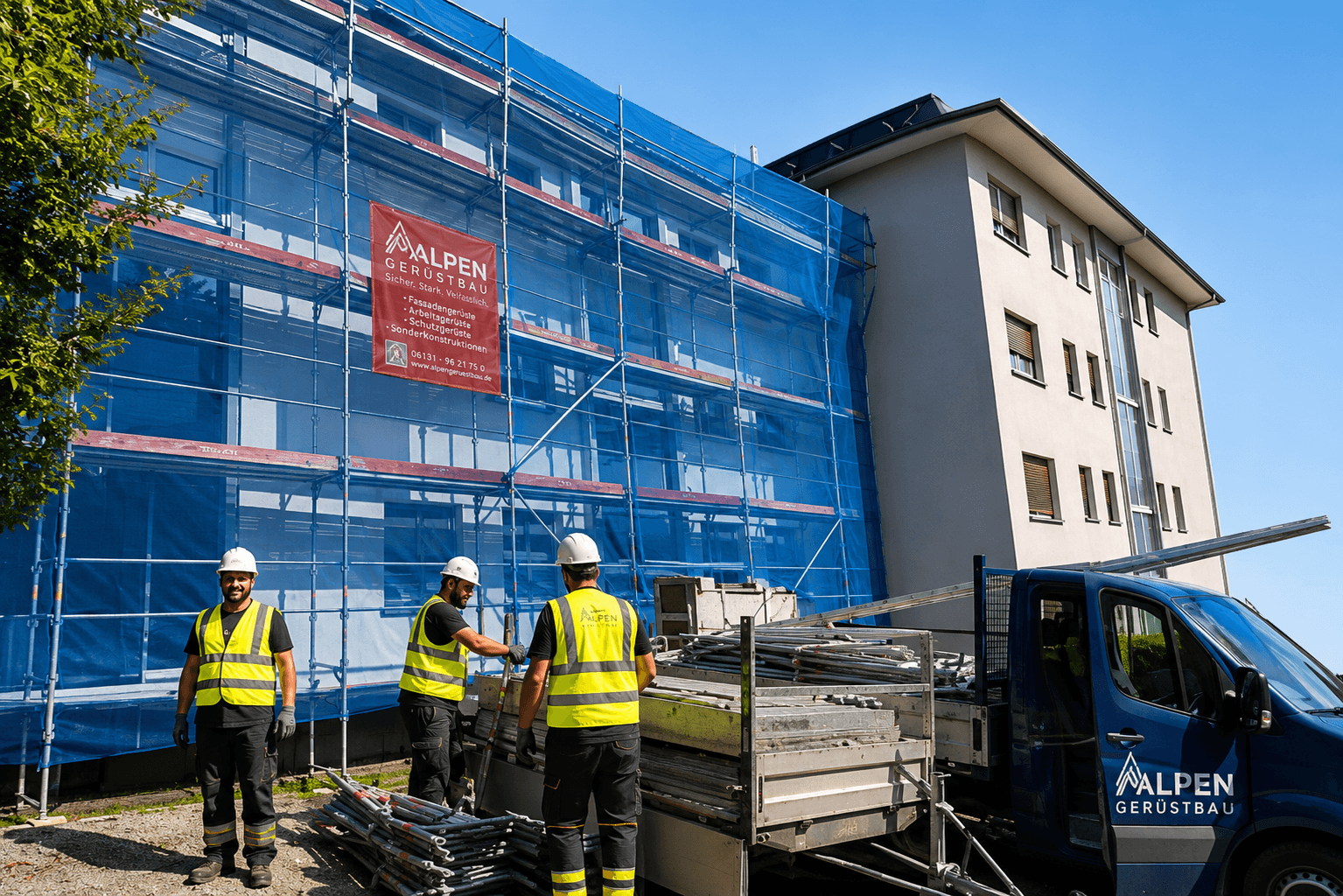 Einblick in die Arbeit von ALPEN Gerüstbau – Bild 7